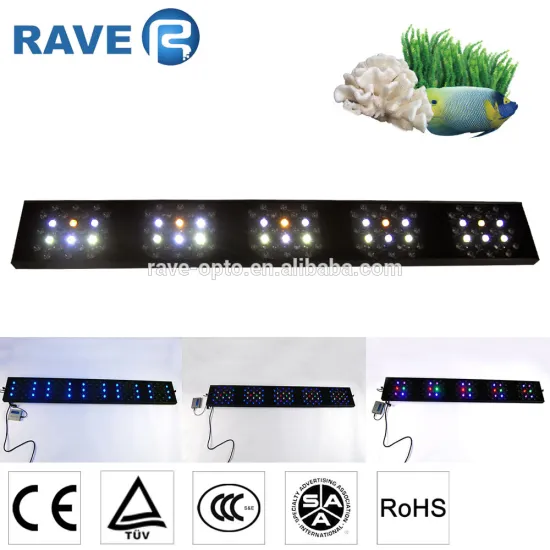 Hot selling programmable full spectrum sunrise and sunset coral reef used LED aquarium light