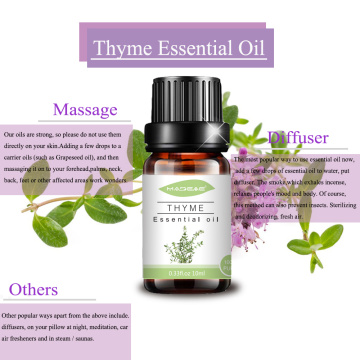 Bulk Wholesale factory Thyme essential Oil for body