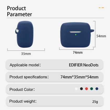 Free Earphone Case for EDIFIER NeoDots & AirPods Pro - Silicone Cover
