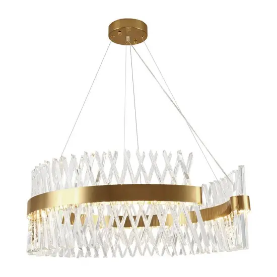 INSHINE Crystal Drop Appropriate Pendant Light