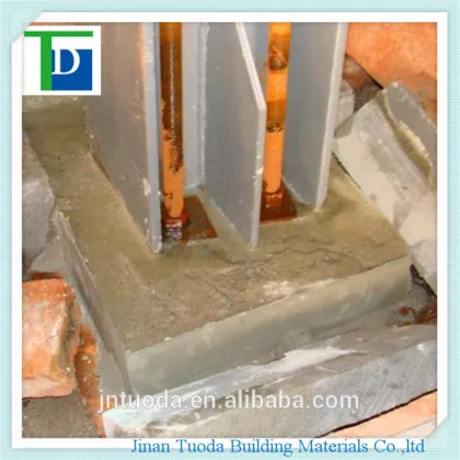 Concrete structure reinforcement grouting materials forprefabricated building component