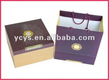 Customized Mooncake packaging gift paper box