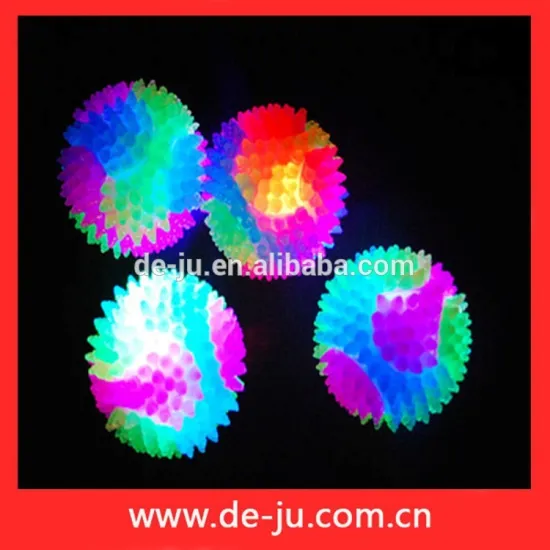 Promotion Gift Hollow Toys Multi Color Light Flash Ball