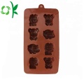 Moldes de chocolate de silicona Gummy Bear Candy Herramientas para hornear