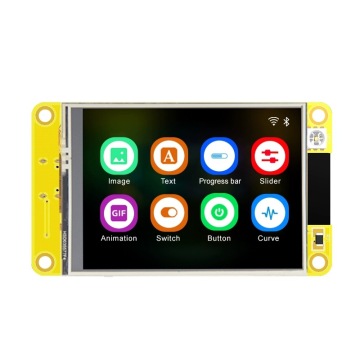 ESP32 Development Board with 2.4 Inch Touch Screen WiFi Bluetooth MCU Networked LCD Display LVGL