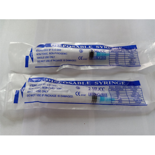 Insulin Syringe 3-part disposal Sringe with luer slip Factory