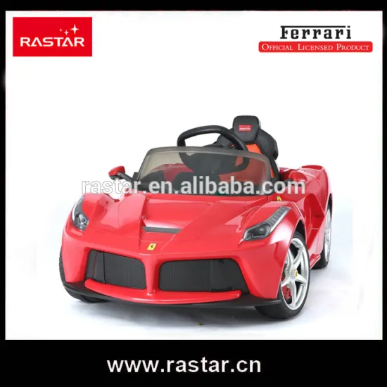 Rastar 2016 new products kids toys ABS plastic ride on car