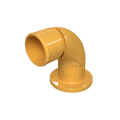 Loader 988GC rear cooler piping elbow 177-0063, engine intake and exhaust system elbow 1770063
