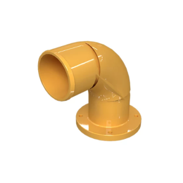 Loader 988GC rear cooler piping elbow 177-0063, engine intake and exhaust system elbow 1770063