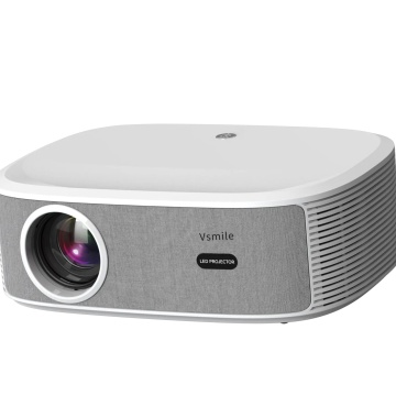 Vsmile V691LX High Brightness 800 Ansi Lumens Home Projector with Linux System and Built-in Apps
