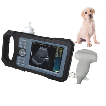 La ferme utilise un scanner à ultrasons numériques complet vétérinaire