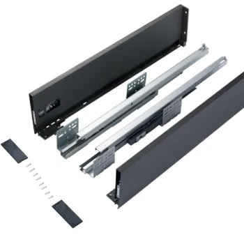 Slim Mechanism Tandem Box with Push-to-Open Drawers and Full Extension Slides