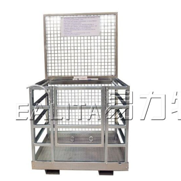Work cage for forklift cage