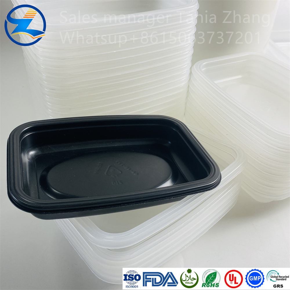 High Quality Black Pp Fresh Keeping Box Lunch Box 5 Jpg