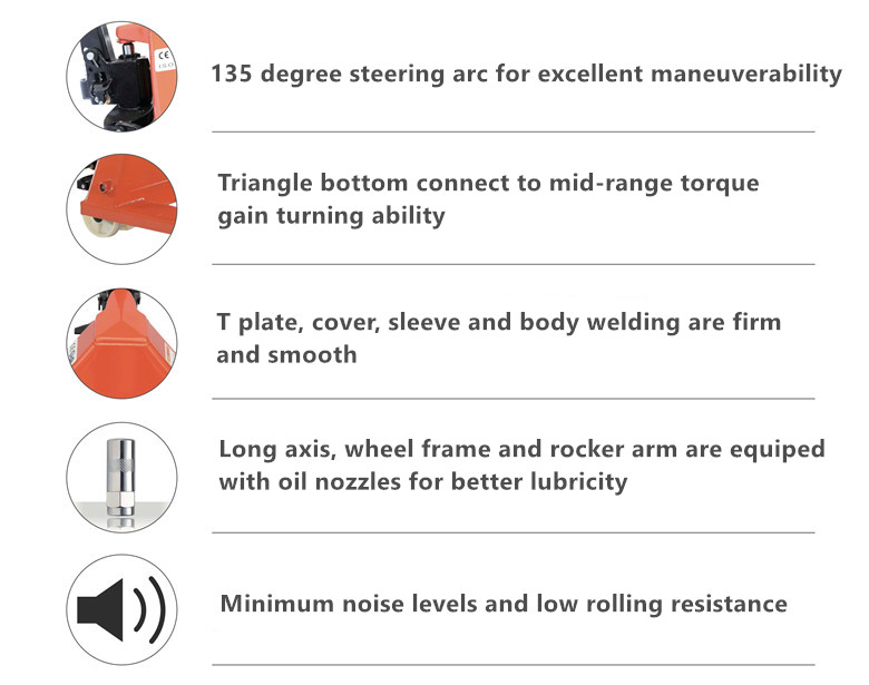 Hydraulic manual handling forklift