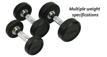 Wholesale Fixed Round Head CPU coated Gym Dumbbells