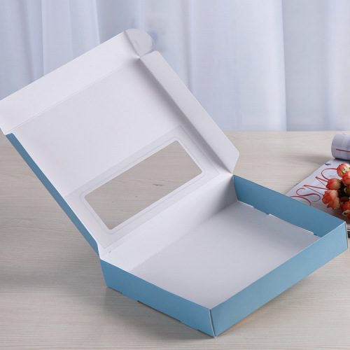 Custom Baby Clothes Packaging Shipping Box With Window