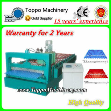 Corrugated Galvanized Metal Roofing Tiles Forming Machinery