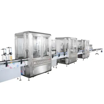 Small Bottle Filling and Crimping Machine for Liquid Aerosol Cans and Spray Bottles - Liquid Food Packaging Machine