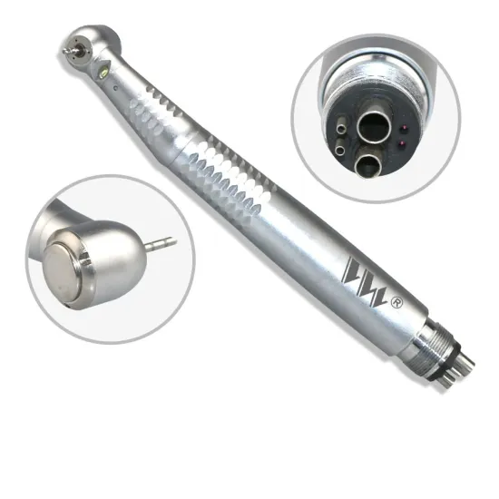 made in china aluminum cheap portable dental implant handpiece produced by 6-axis cnc machining machine