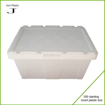 Nest plastic crate storage logistics solutions