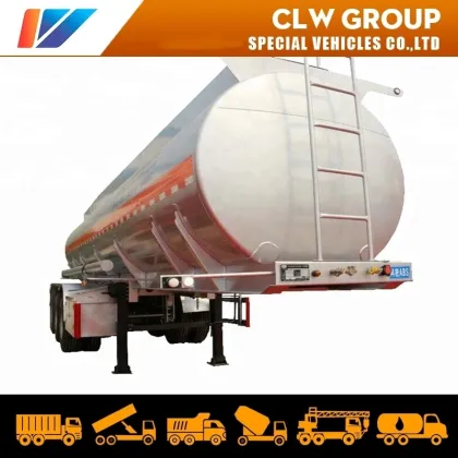 China Factory Price 3-Axles Aluminum Alloy mobile fuel tank trailer tanker showroom/vegetable oil tanker trailers