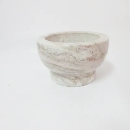 Polished Marble Herb Mils Mincers/Mortar and Pestle