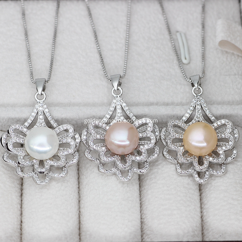 Three Colors Freshwater Pearl Jewelry