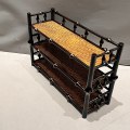 Qiong Bambus dreistufiger Getränkehalter