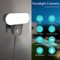 Wireless Floodlight Camera 2Mp Outdoor Wifi Camera