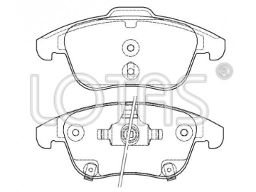 Brake Pad Set Dodge Minivans cheap