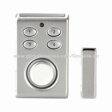 Solar Home Door Window Entry Safety Magnetic Sensor Detector Alarm System