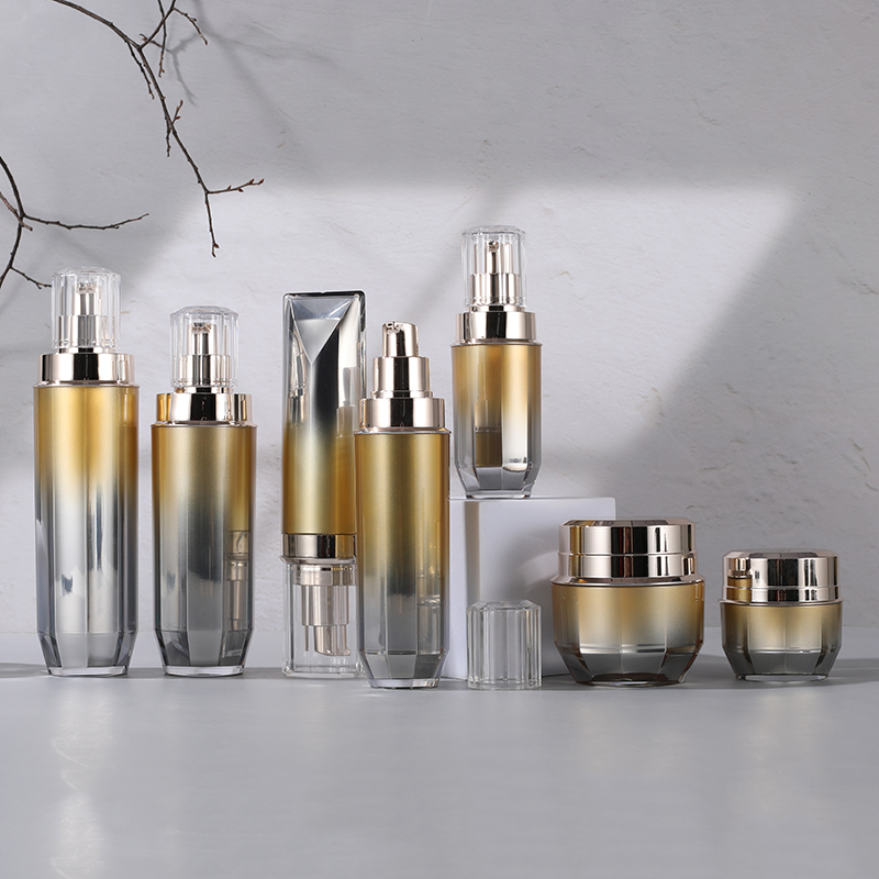 luxury cosmetic bottles and jars