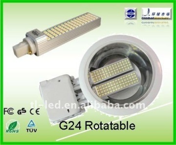 G24 LED Light PL LED Lamp with Alu. Eco friendly NO UV