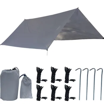 Lightweight Waterproof Multi-Use Camping Tarp Tent for Backpacking and Hiking