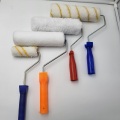 Pennello a rulli di pittura in schiuma maniglia di plastica