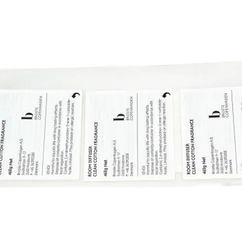 Self-adhesive label printing Waterproof label printing PP self-adhesive printing