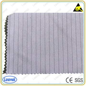 LN-10001 Antistatic garment used esd clothing fabric
