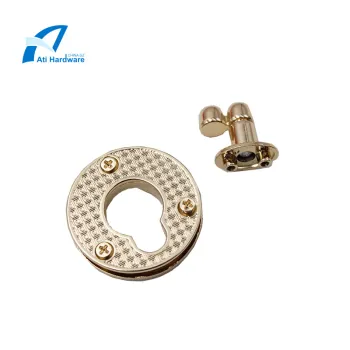Exquisite Hardware Accessories Handbag Circular Lock