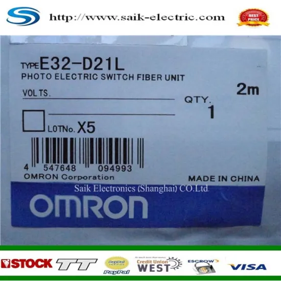 Omron Photoelectric Switch E32-D21L