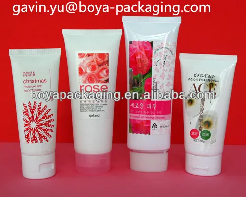 nozzle cosmetic packaging tube