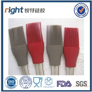 HOT SALE easy clean oil pastry scrub ,silicone kitchenware tool brush