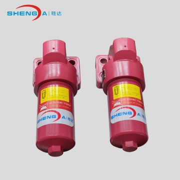 Steel high pressure oil filter assembly