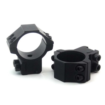 Low Profile 30mm Dovetail Double Scope Rings for Factory CNC Machined Hunting Scope Mounting Accessory