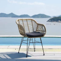 Elegant Outdoor Rattan Chair for Garden Living