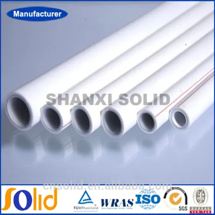 Water Supply System PPR Water Pipe and Fittings , PPR Plastic Water Pipe