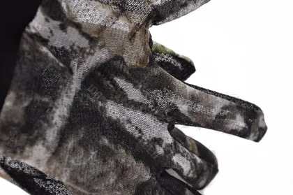 Breathable Anti-Skid Camo Mesh Gloves for Hunting and Shooting