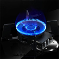 Double Burners 2 Burner Table Flip Gas Foot