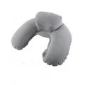 Almohada de cuello inflable plegable compacta para viajar