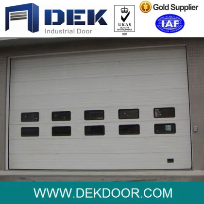 Industrial position vertical lifting industry door/sectional overhead door